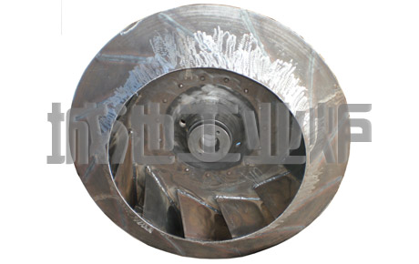 Industrial heat treatment furnace fan blades