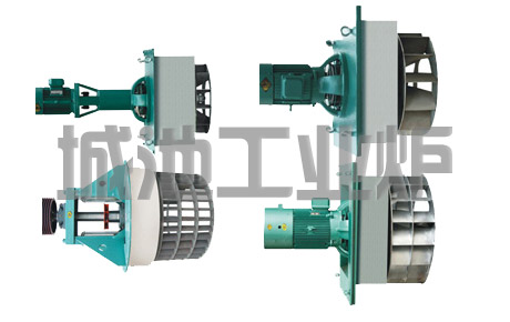 Centrifugal hot air circulating fan