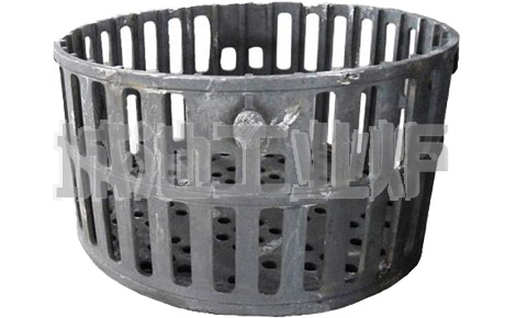 Loading basket grate for carburizing furnace