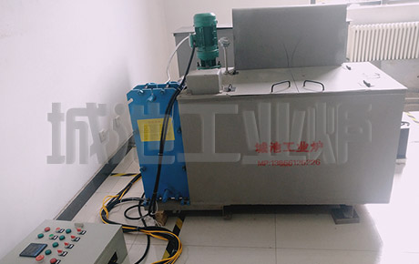 Automatic hydraulic water cooling test quenching ta