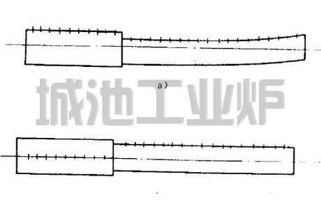 辐射管的焊接方向